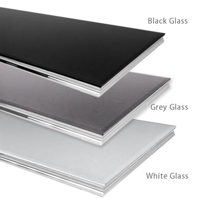 Louis 100cm Square Marble / Glass Dining Table - Belmont Interiors