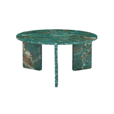 Twenty10 Design Halo Coffee Table in Amazon Green Marble Effect