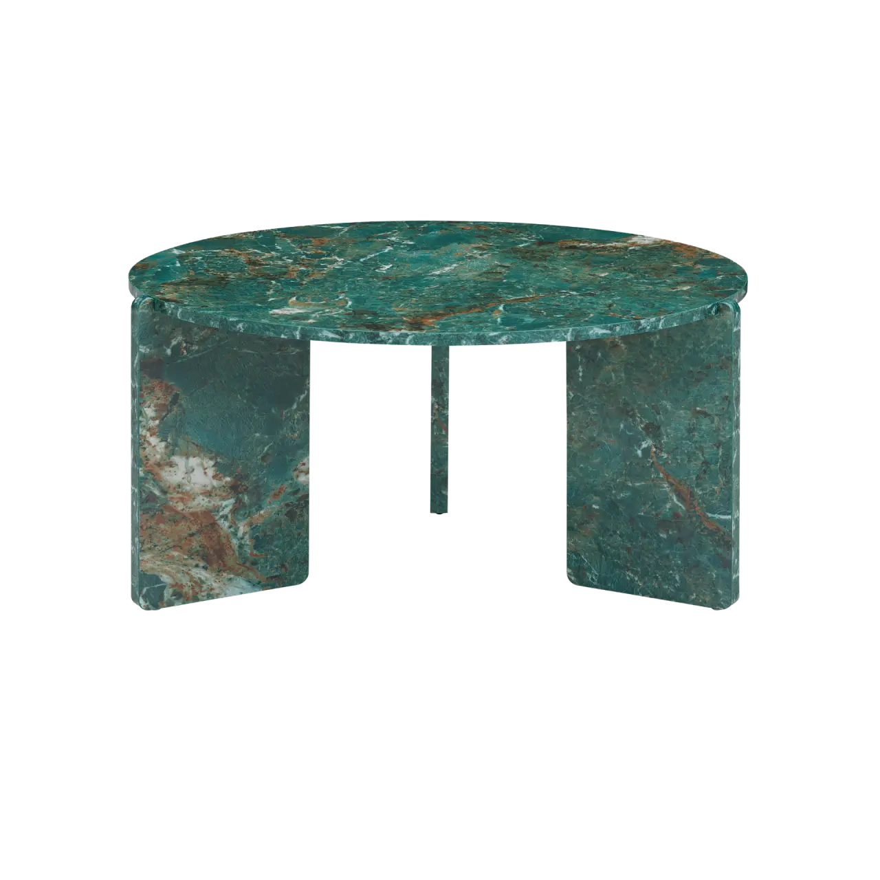 Twenty10 Design Halo Coffee Table in Amazon Green Marble Effect
