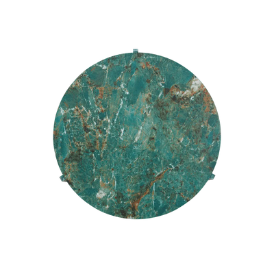 Twenty10 Design Halo Coffee Table in Amazon Green Marble Effect