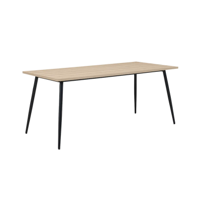 Horizon Large Oak Dining Table – Contemporary Woodgrain Design by Twenty10