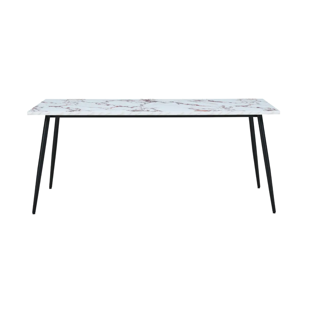 Twenty10 Design Horizon Large Dining Table Marble Effect in Violetta Marble Effect