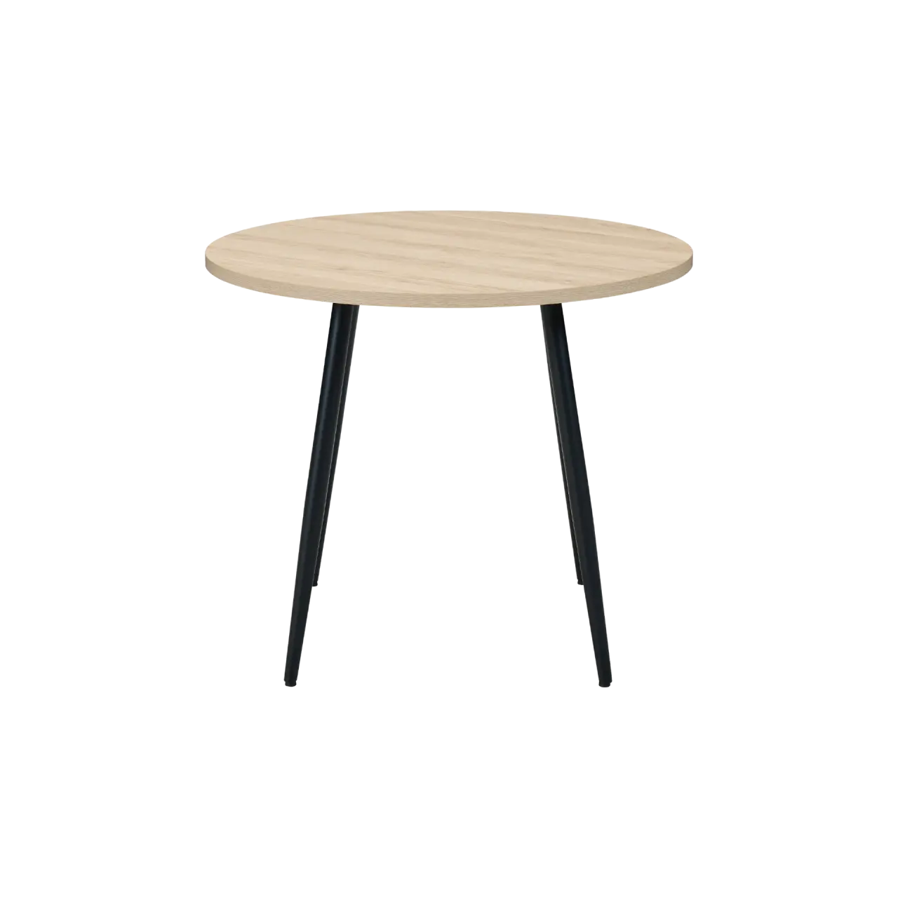 Horizon Round Dining Table – Oak Woodgrain by Twenty10 Design
