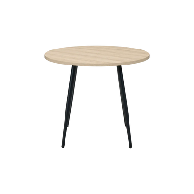 Horizon Round Dining Table – Oak Woodgrain by Twenty10 Design