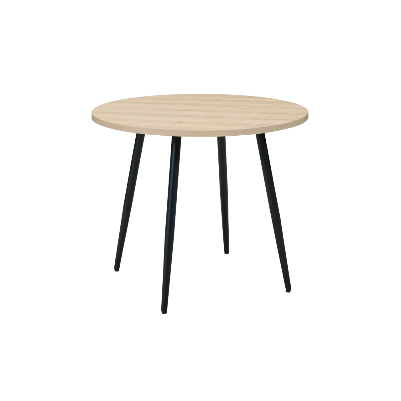 Horizon Round Dining Table – Oak Woodgrain by Twenty10 Design