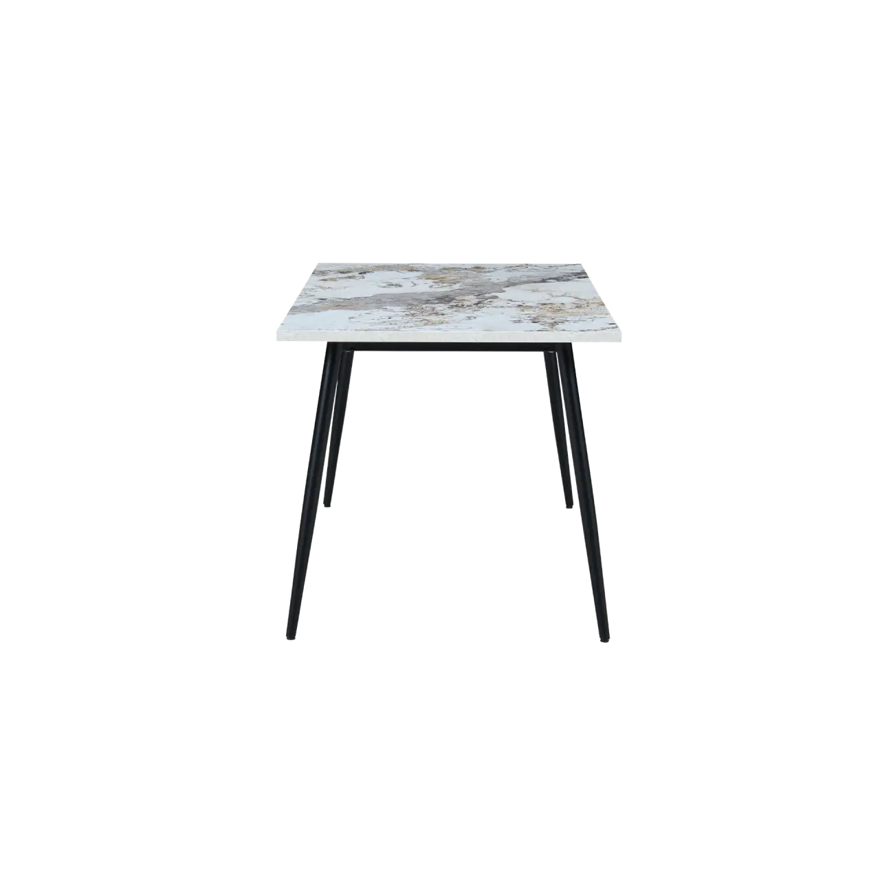Twenty10 Design Horizon Medium Dining Table Marble Effect in Pandora