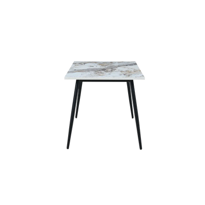 Twenty10 Design Horizon Medium Dining Table Marble Effect in Pandora