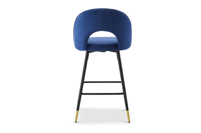 Berkeley Designs Hoxton Bar Stool in Blue-Bar Stools-Berkeley Designs-Belmont Interiors