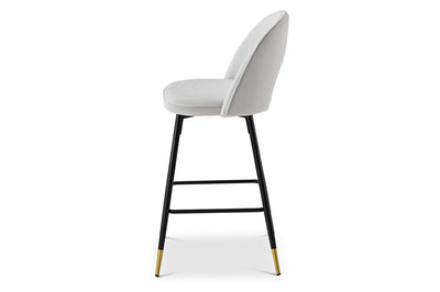 Berkeley Designs Hoxton Bar Stool in Cream-Bar Stools-Berkeley Designs-Belmont Interiors
