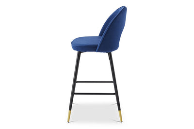Berkeley Designs Hoxton Bar Stool in Blue-Bar Stools-Berkeley Designs-Belmont Interiors