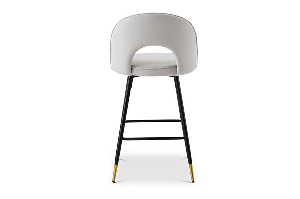 Berkeley Designs Hoxton Bar Stool in Cream-Bar Stools-Berkeley Designs-Belmont Interiors