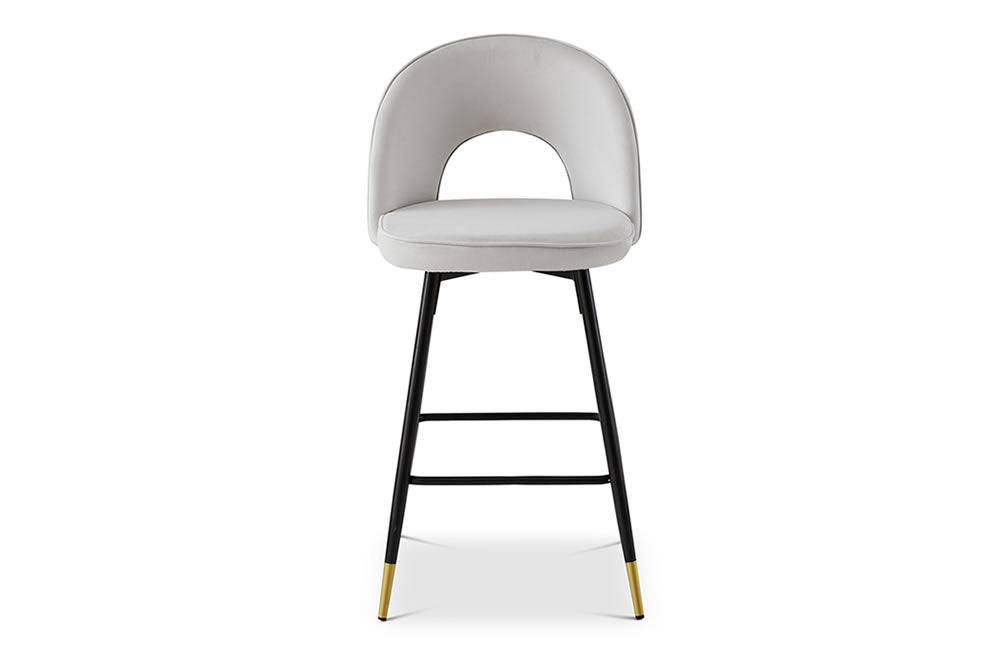 Berkeley Designs Hoxton Bar Stool in Cream-Bar Stools-Berkeley Designs-Belmont Interiors