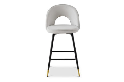 Berkeley Designs Hoxton Bar Stool in Cream-Bar Stools-Berkeley Designs-Belmont Interiors