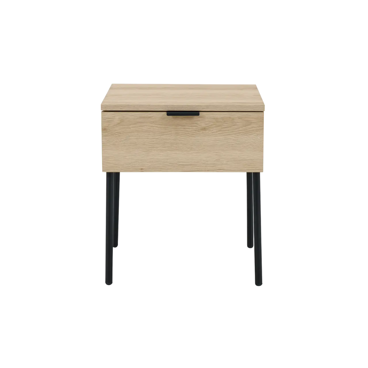Twenty10 Design Luna Single Drawer Bedside in Oak
