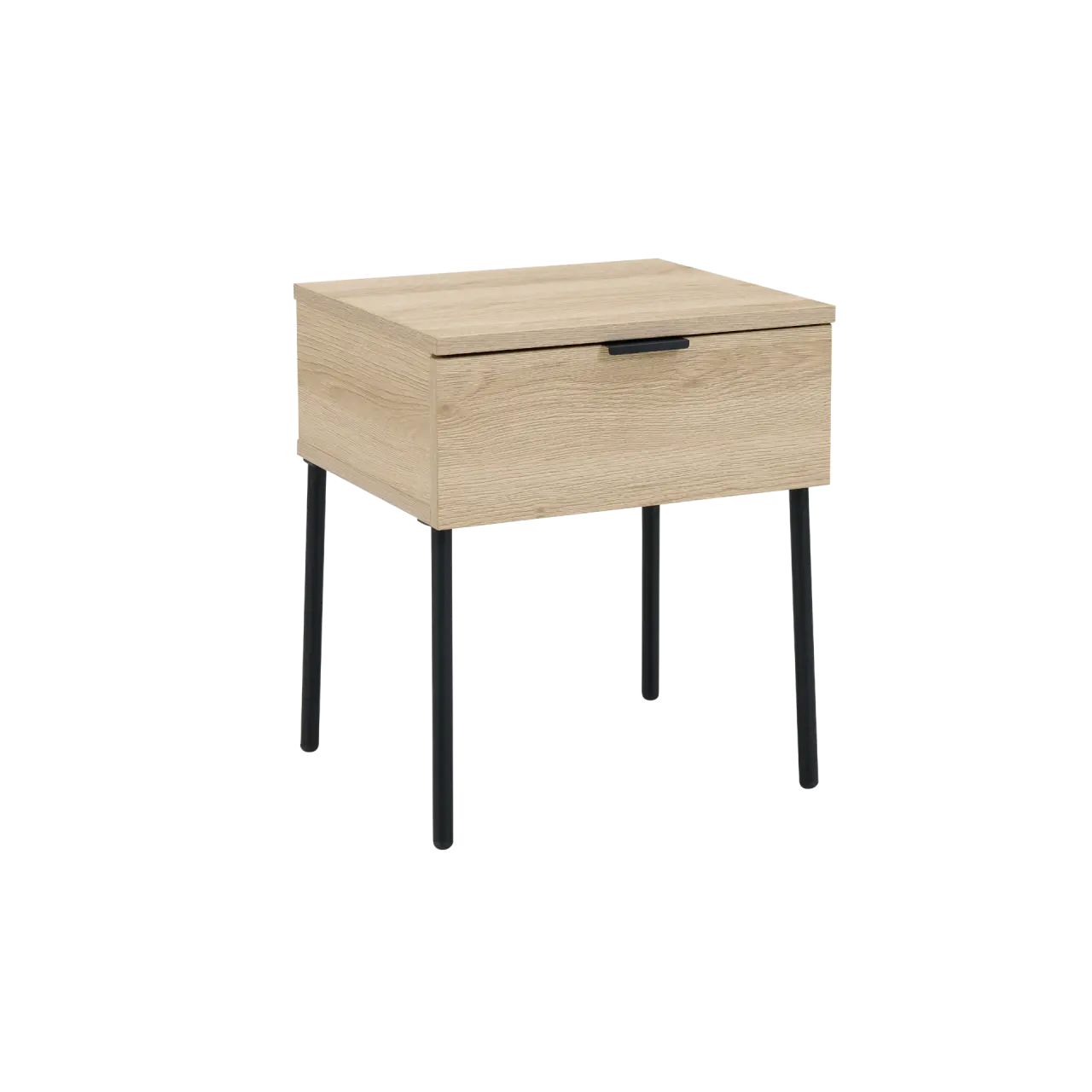 Twenty10 Design Luna Single Drawer Bedside in Oak
