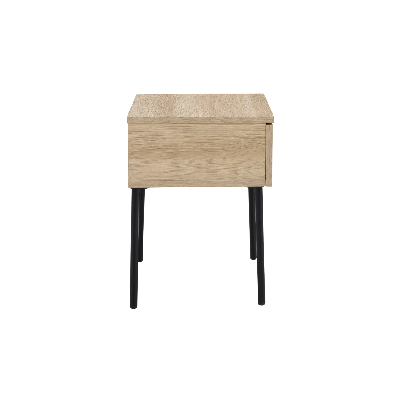 Twenty10 Design Luna Single Drawer Bedside in Oak