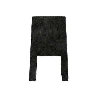 Manhattan Designs Nami Black Velvet Chenille Dining Chair - Esme Furnishings