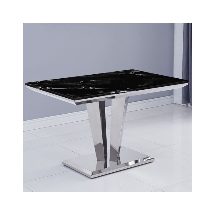 Riccardo 120cm Marble Dining Table - 3 Colours