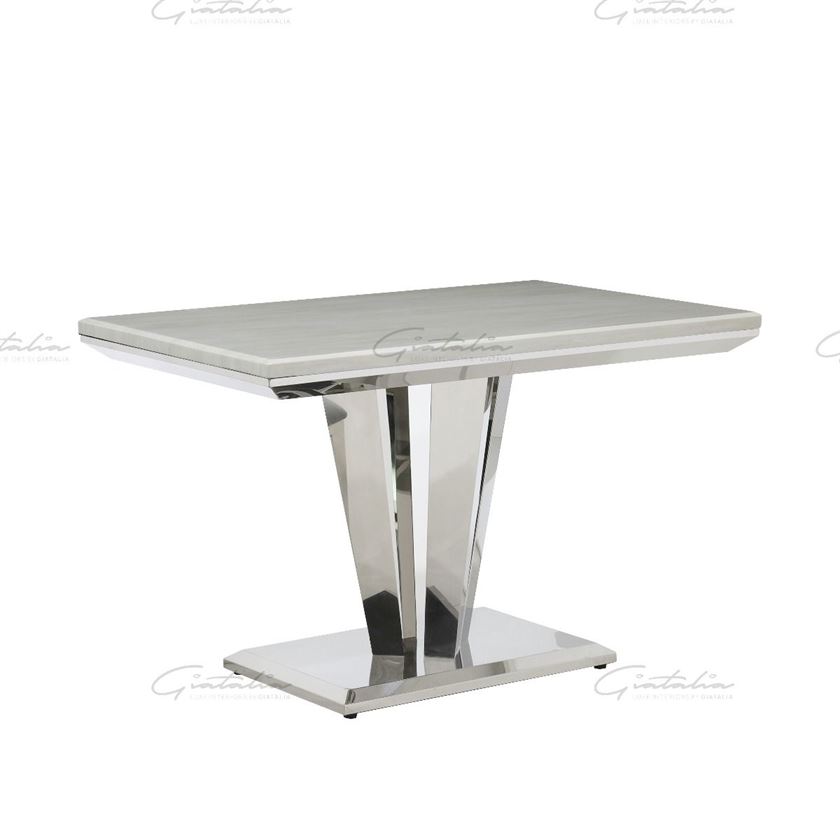 Riccardo 120cm Marble Dining Table - 3 Colours