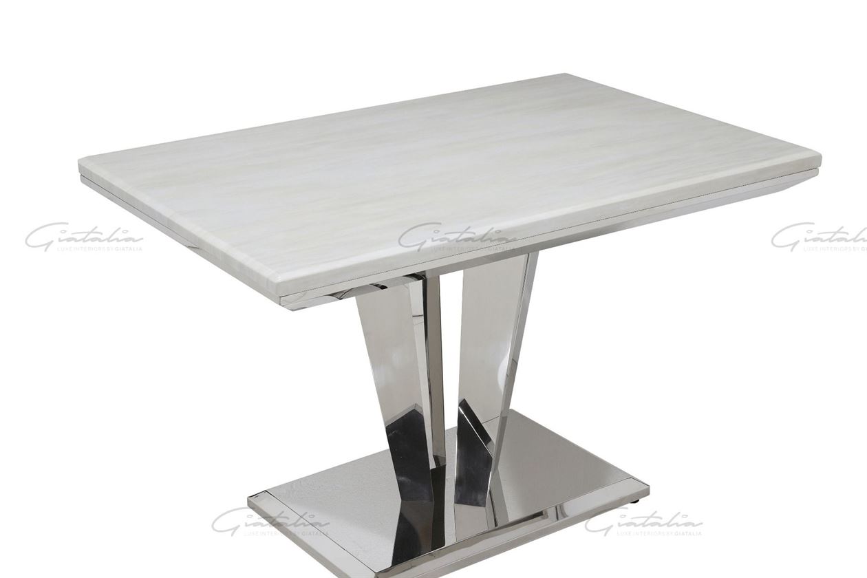 Riccardo 120cm Marble Dining Table - 3 Colours