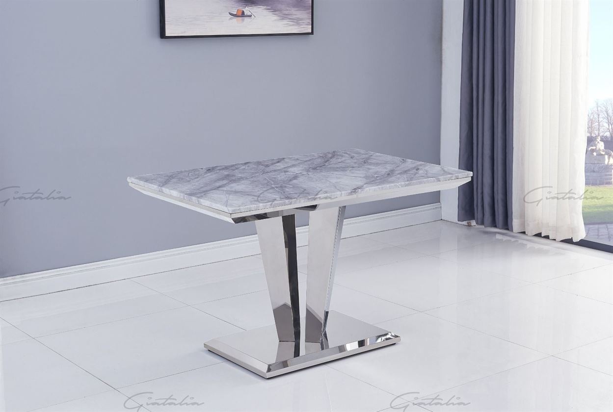 Riccardo 120cm Marble Dining Table - 3 Colours