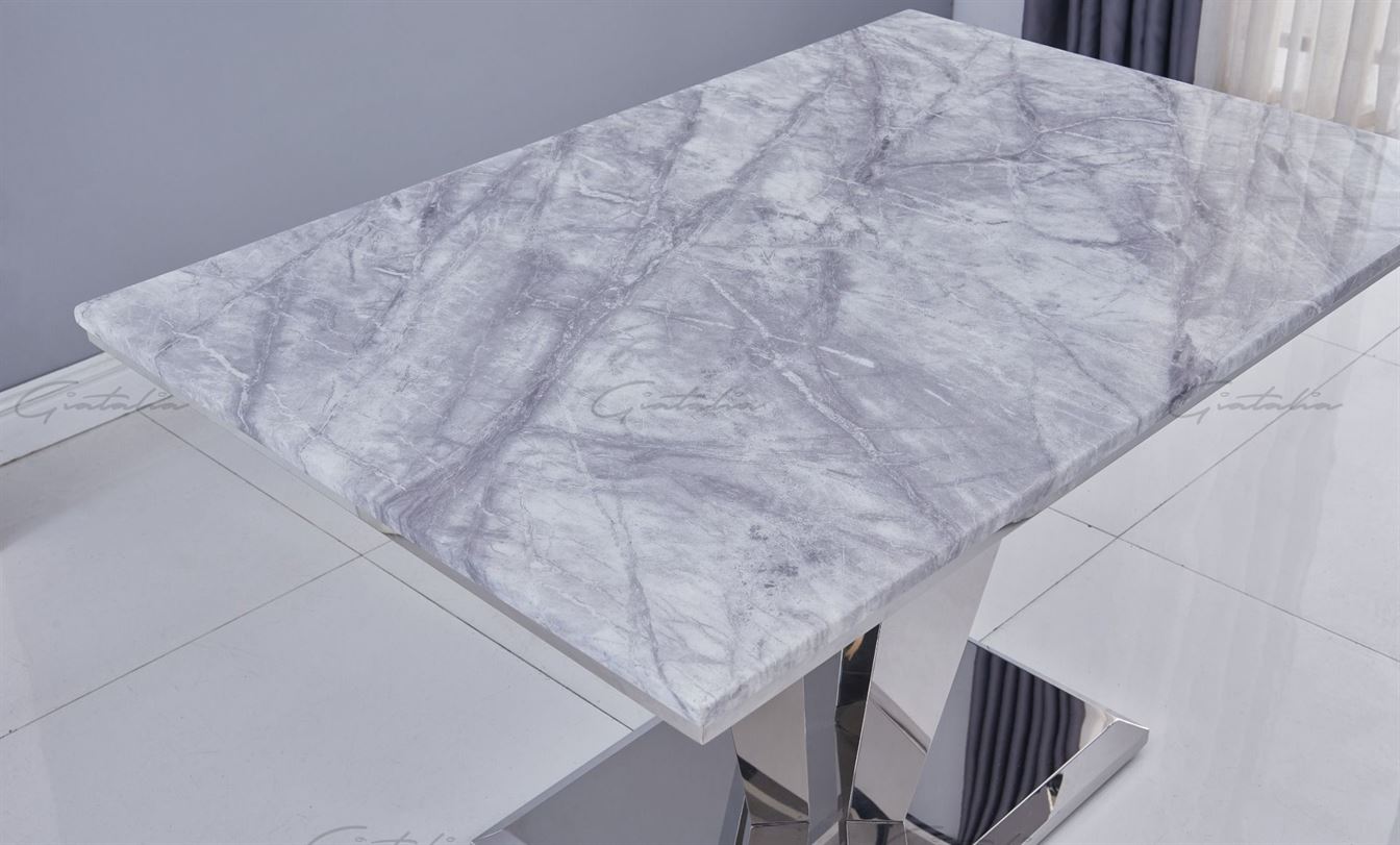 Riccardo 120cm Marble Dining Table - 3 Colours