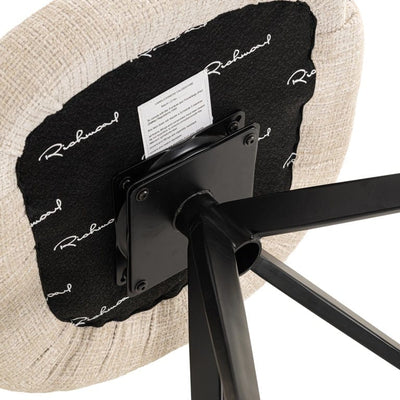 Richmond Interiors Serenity Niagara Beige Chenille Swivel Chair