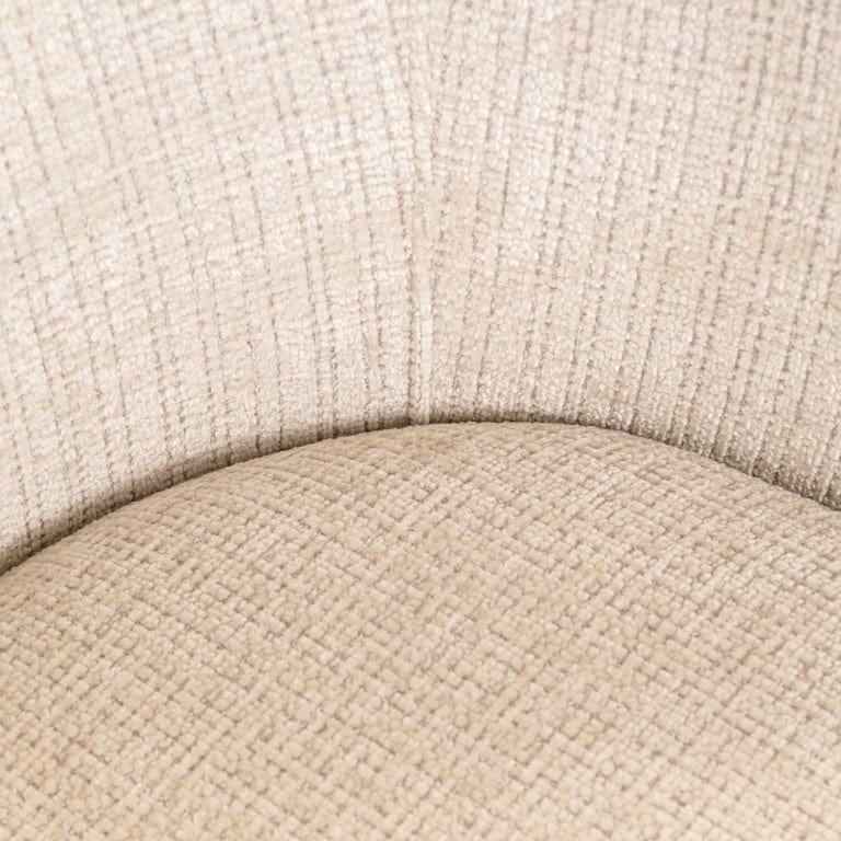 Richmond Interiors Serenity Niagara Beige Chenille Swivel Chair