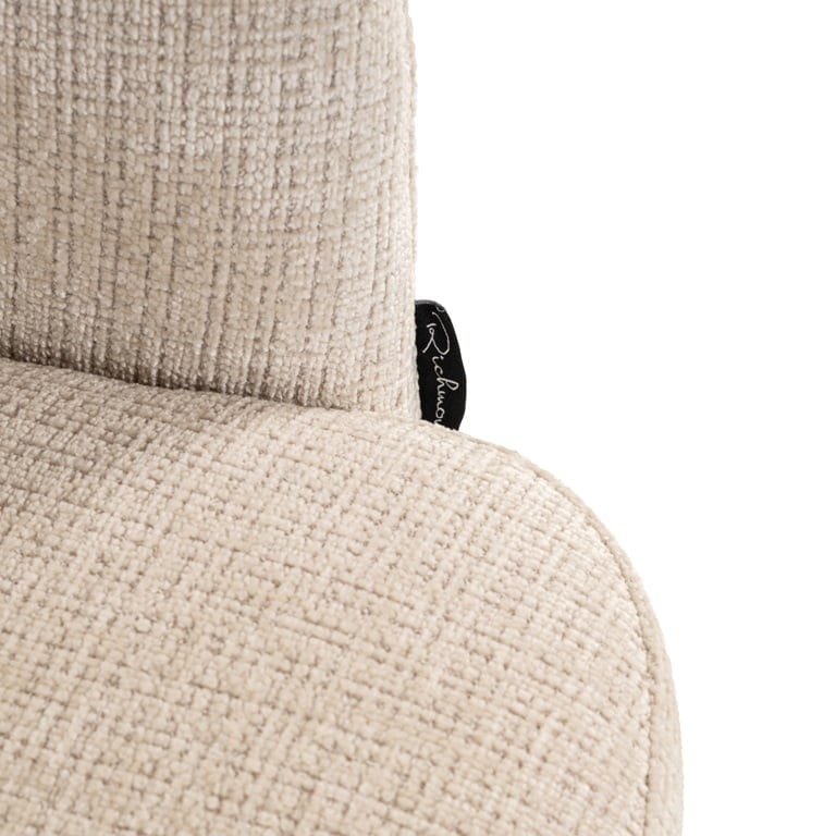 Richmond Interiors Serenity Niagara Beige Chenille Swivel Chair