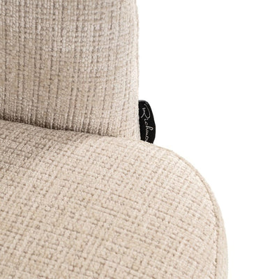 Richmond Interiors Serenity Niagara Beige Chenille Swivel Chair