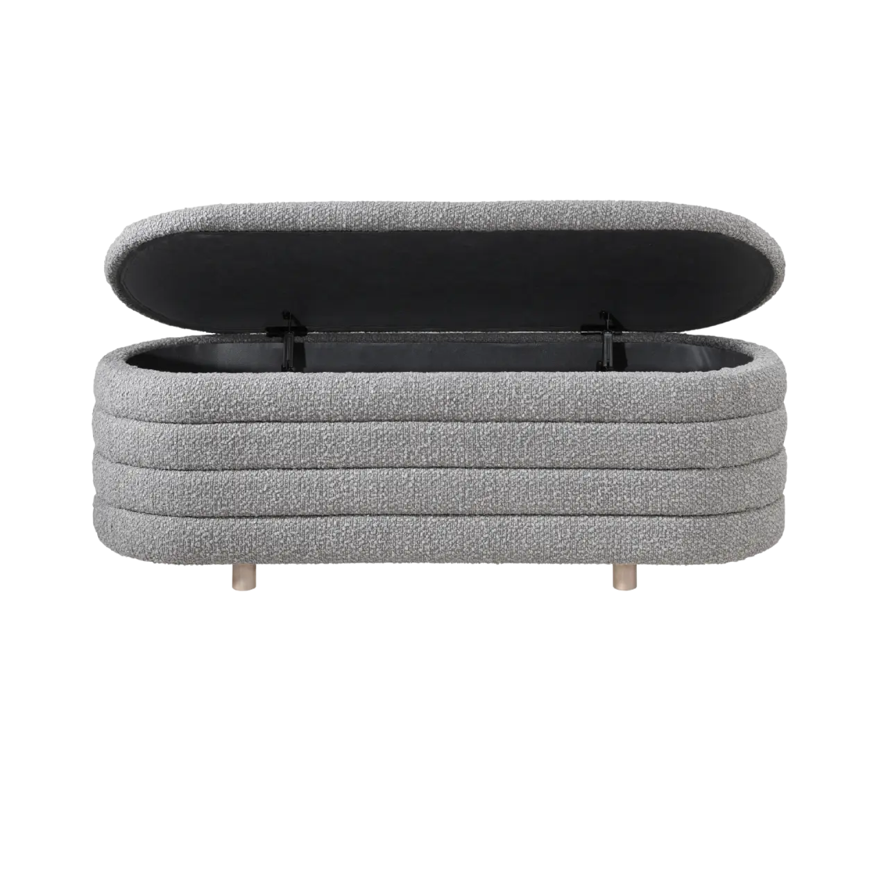 Twenty10 Design Ripple Ottoman in Cologne-Dove