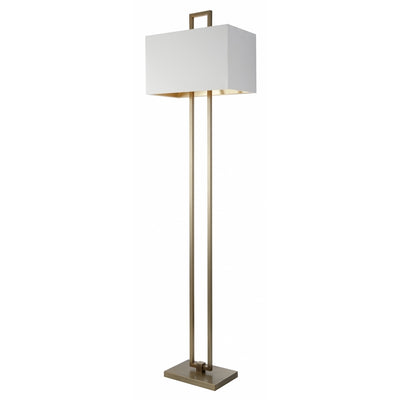 Madison Designs Ember Antique Brass Floor Lamp
