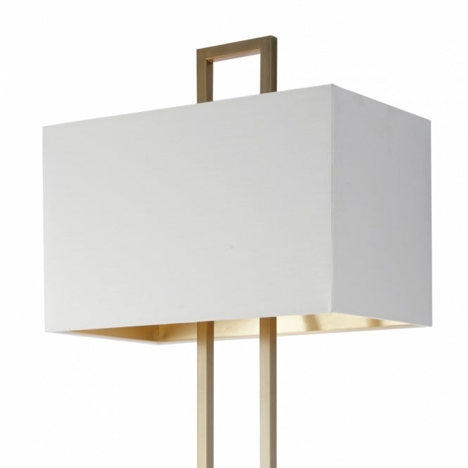 Madison Designs Ember Antique Brass Floor Lamp