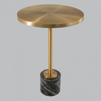 Madison Designs Juno Side Table Gold&Black