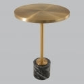 Madison Designs Juno Side Table Gold&Black