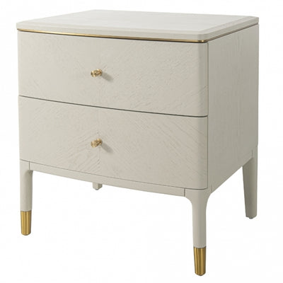 Madison Designs Marlow 2 Drawer Bed Side Table