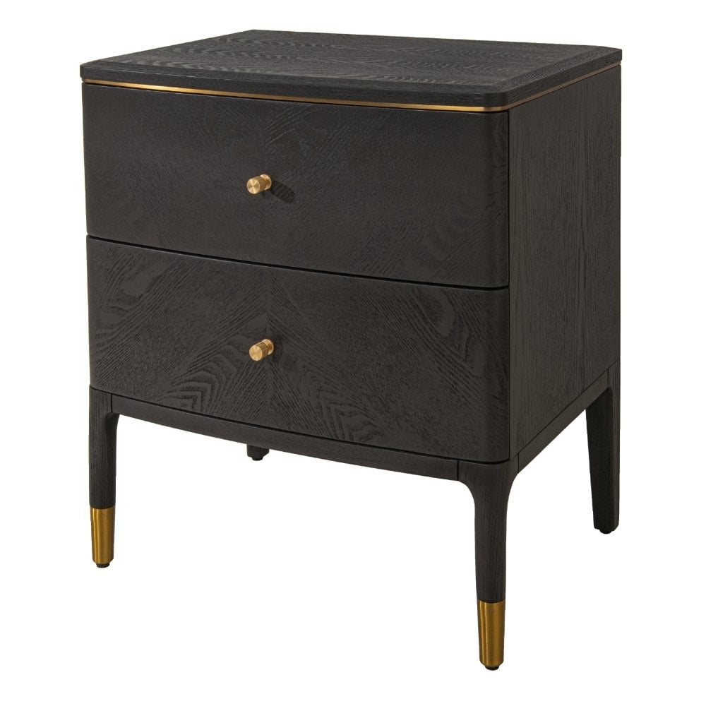 Madison Designs Marlow 2 Drawer Bed Side Table