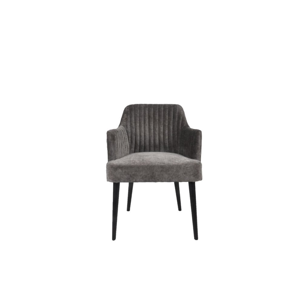 Madison Designs Pair of Slate Mouse Finish Chairs