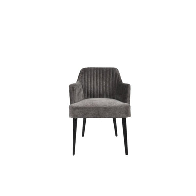 Madison Designs Pair of Slate Mouse Finish Chairs