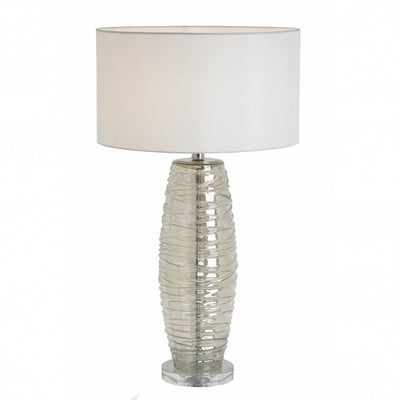 Madison Designs Uma Cognac Glass Body Table Lamp