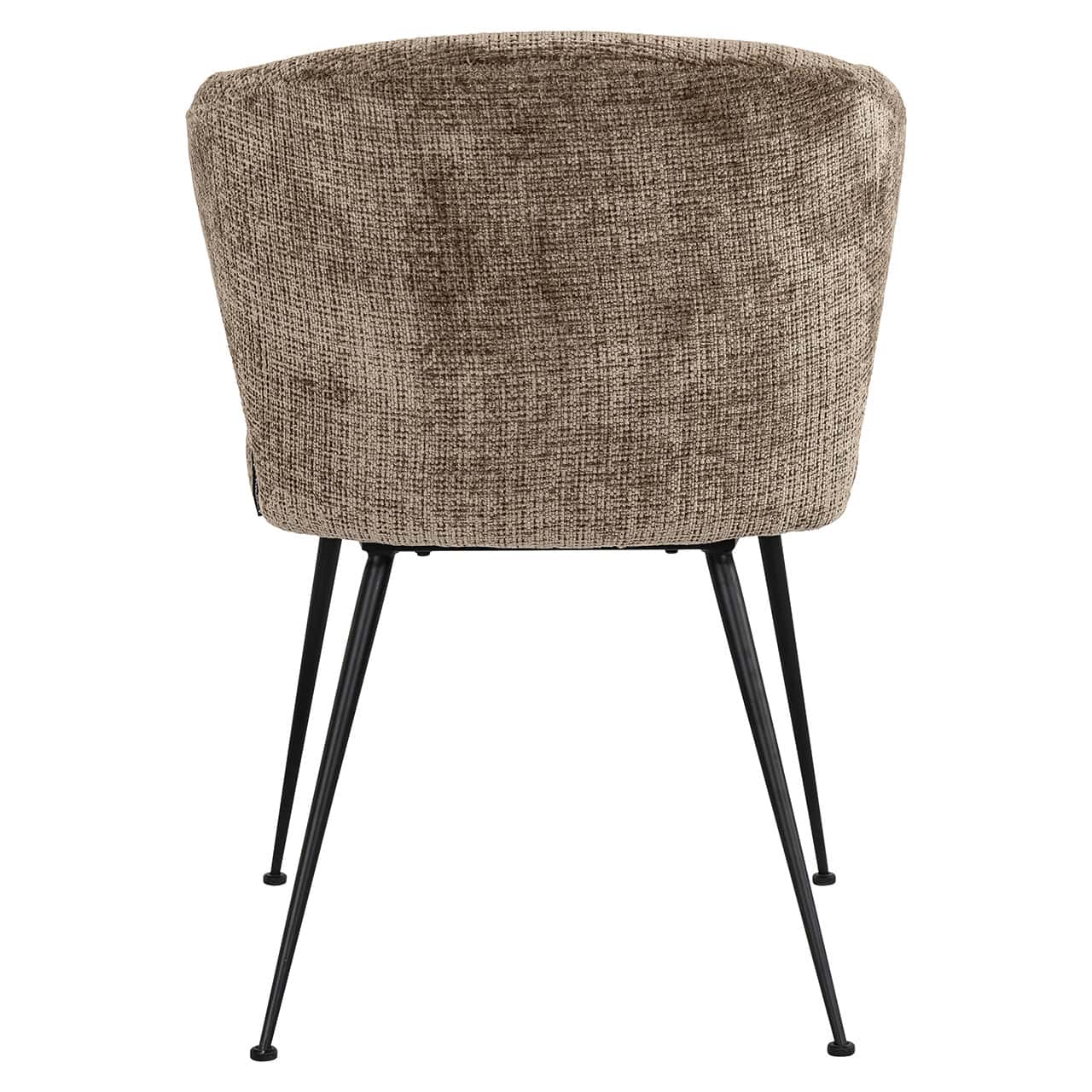 Richmond Interiors Chair Xandra Desert Stone Chenille Dining Table