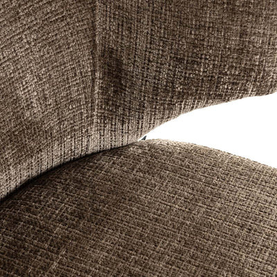 Richmond Interiors Chair Xandra Desert Stone Chenille Dining Table