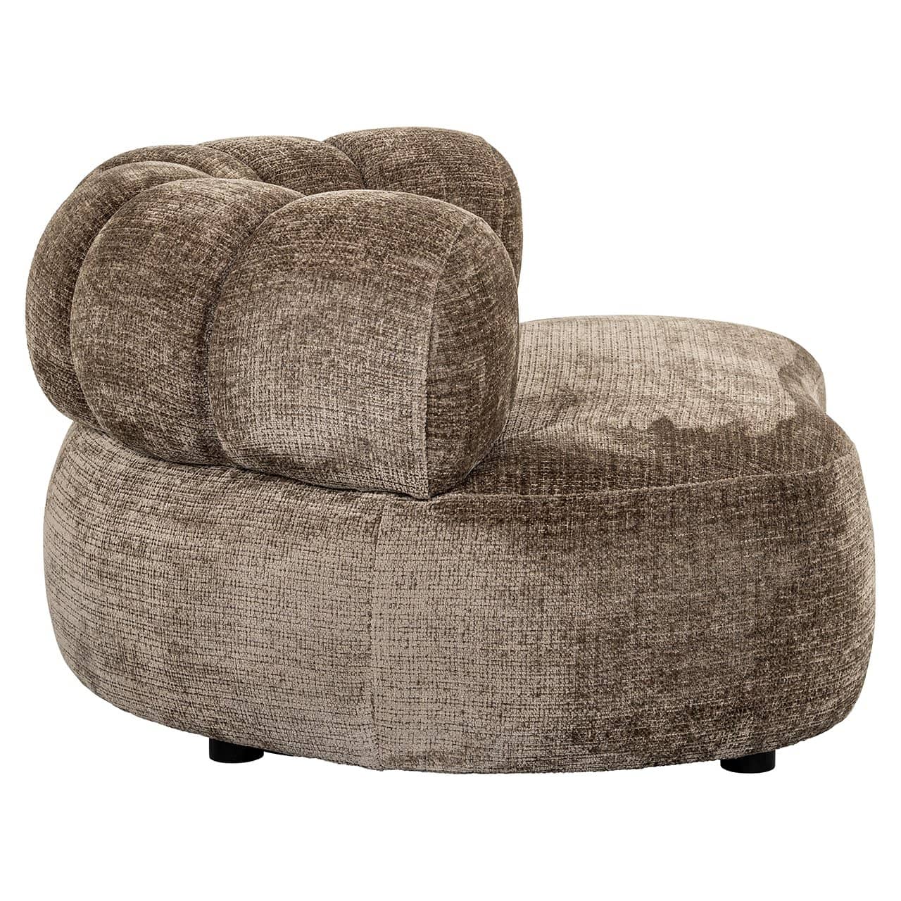 Richmond Interiors Penelope Niagara Stone Taupe Chenille Love Chair