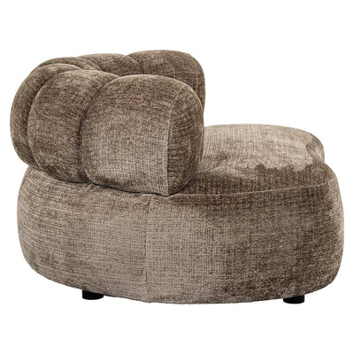 Richmond Interiors Penelope Niagara Stone Taupe Chenille Love Chair
