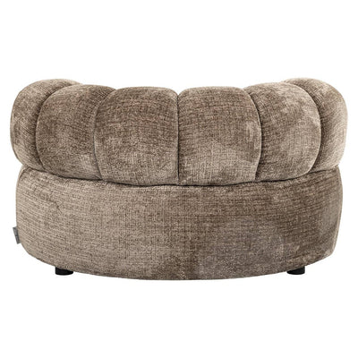 Richmond Interiors Penelope Niagara Stone Taupe Chenille Love Chair