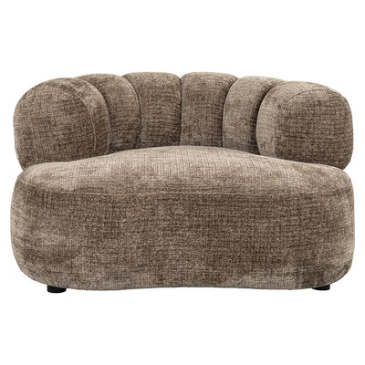 Richmond Interiors Penelope Niagara Stone Taupe Chenille Love Chair