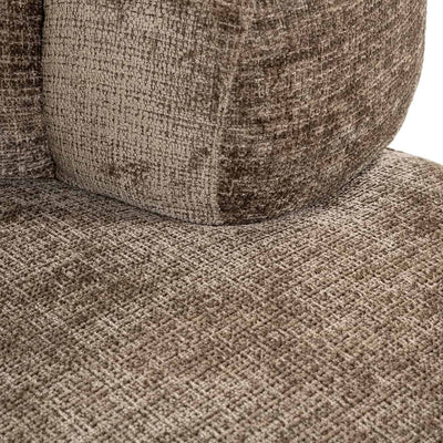 Richmond Interiors Penelope Niagara Stone Taupe Chenille Love Chair