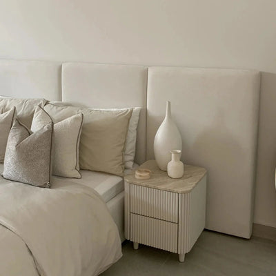 Savoy Large Wide Headboard Bed - Esme Furnishings