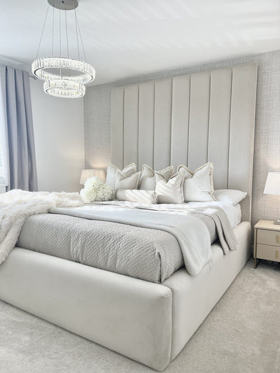 The Dorchester Tall Headboard Bed - Esme Furnishings