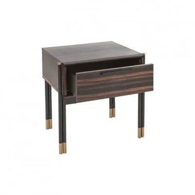 Twenty10 Design Bali Bedside Table - Ebony